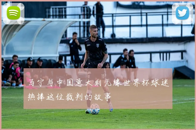 马宁与中国意大利无缘世界杯球迷热捧这位裁判的故事